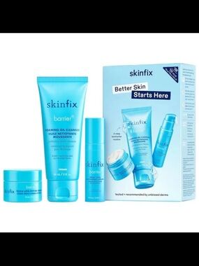 Skin Barrier+ Hydrating Skincare Set - Aqua Blue